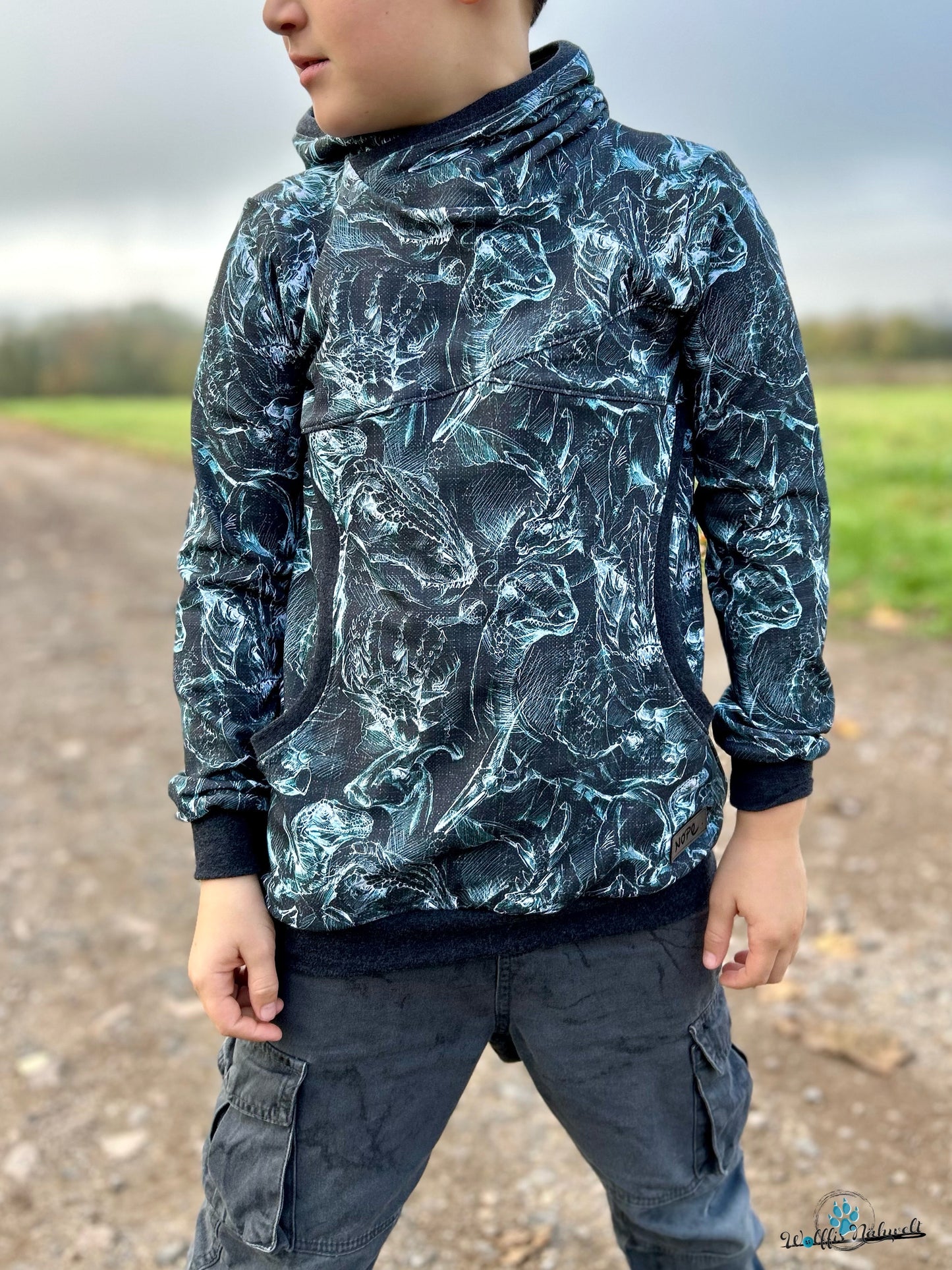 VB Dino Denim grün