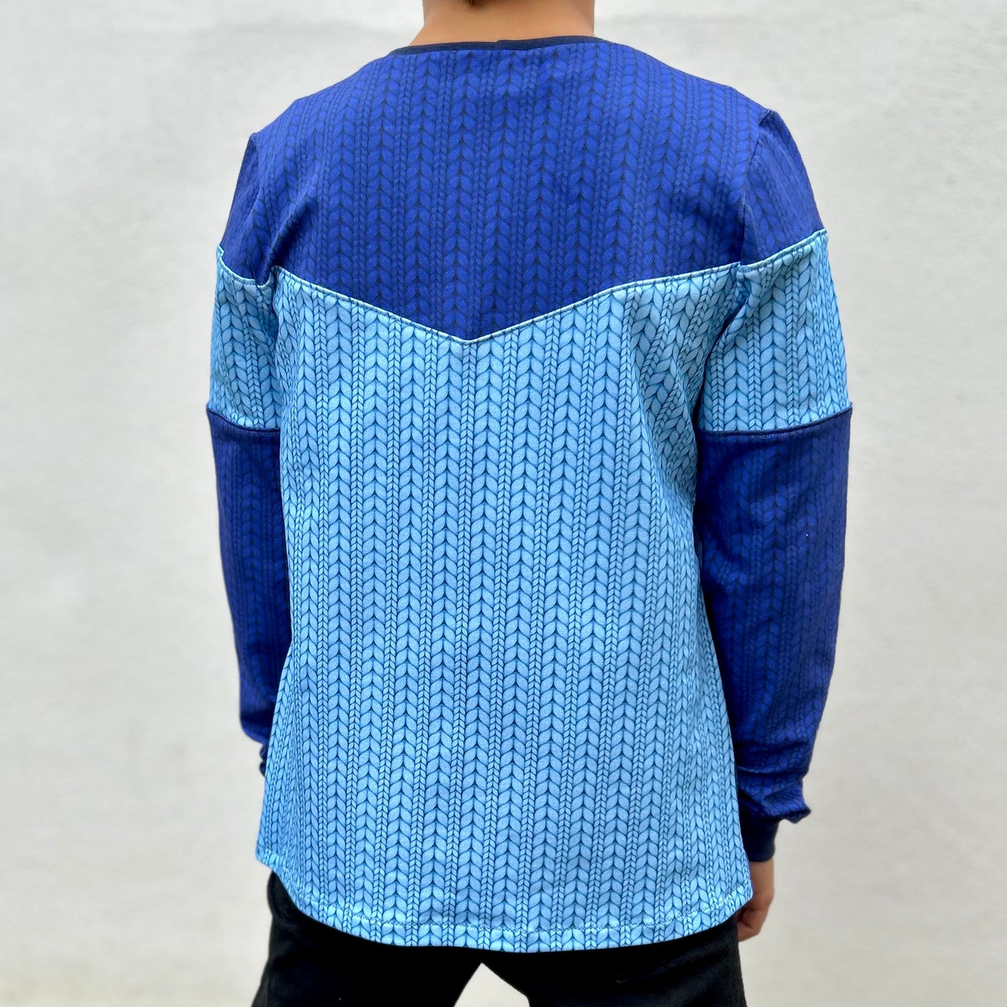 Wolle hellblau
