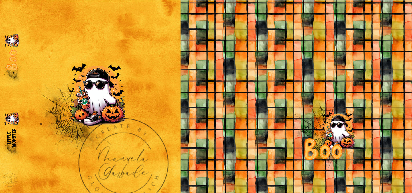 VB Halloween kleiner Boo Panel 75cmxVBcm