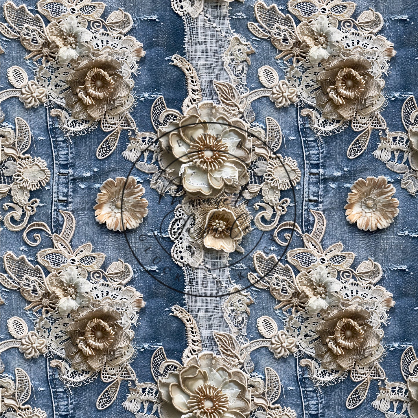 VB Jeans Flower I