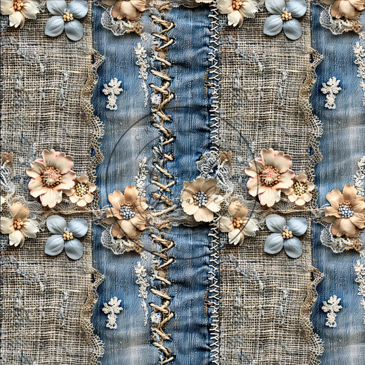 VB Jeans Flower III