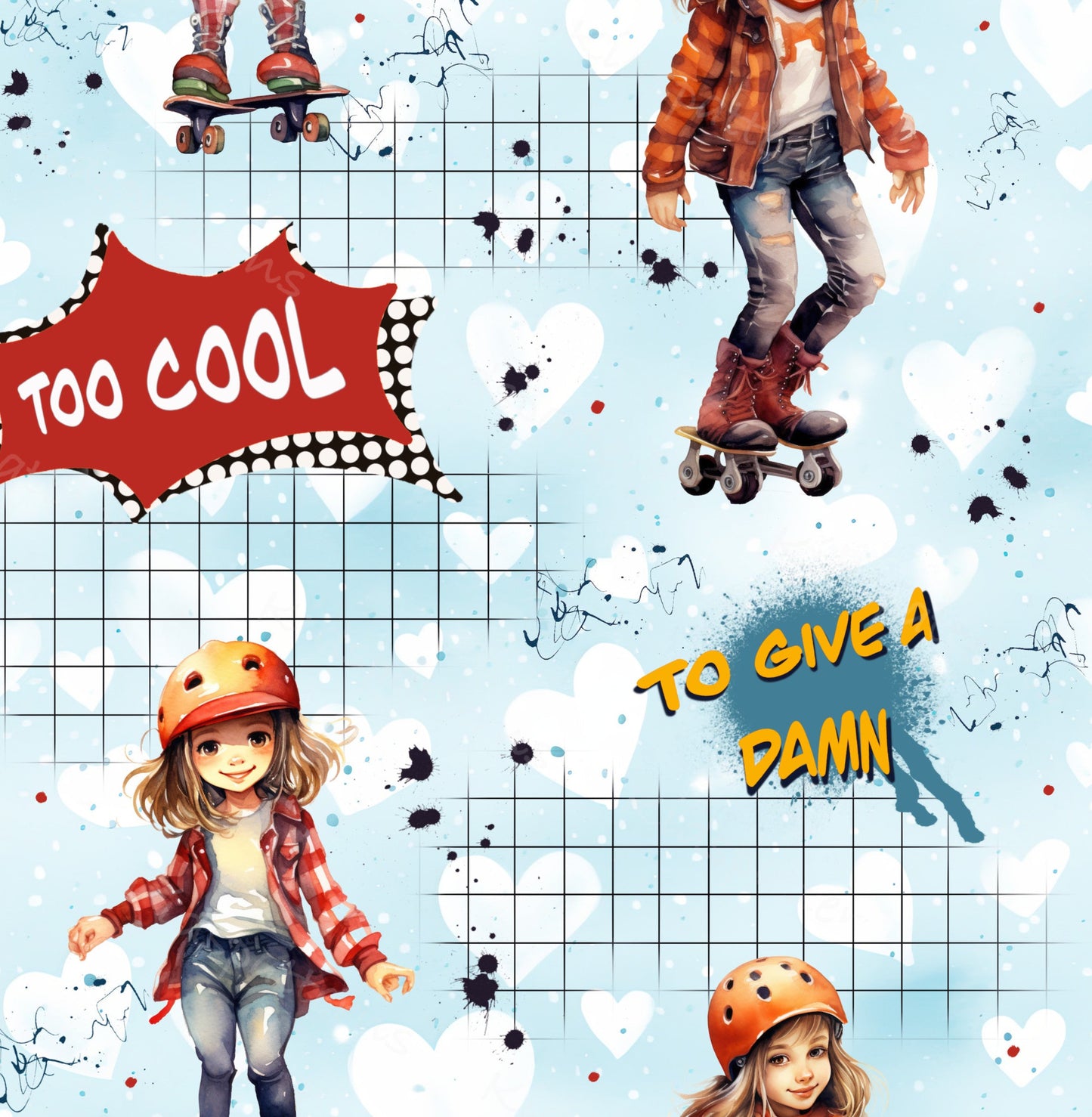 Skater Girl too cool AO II