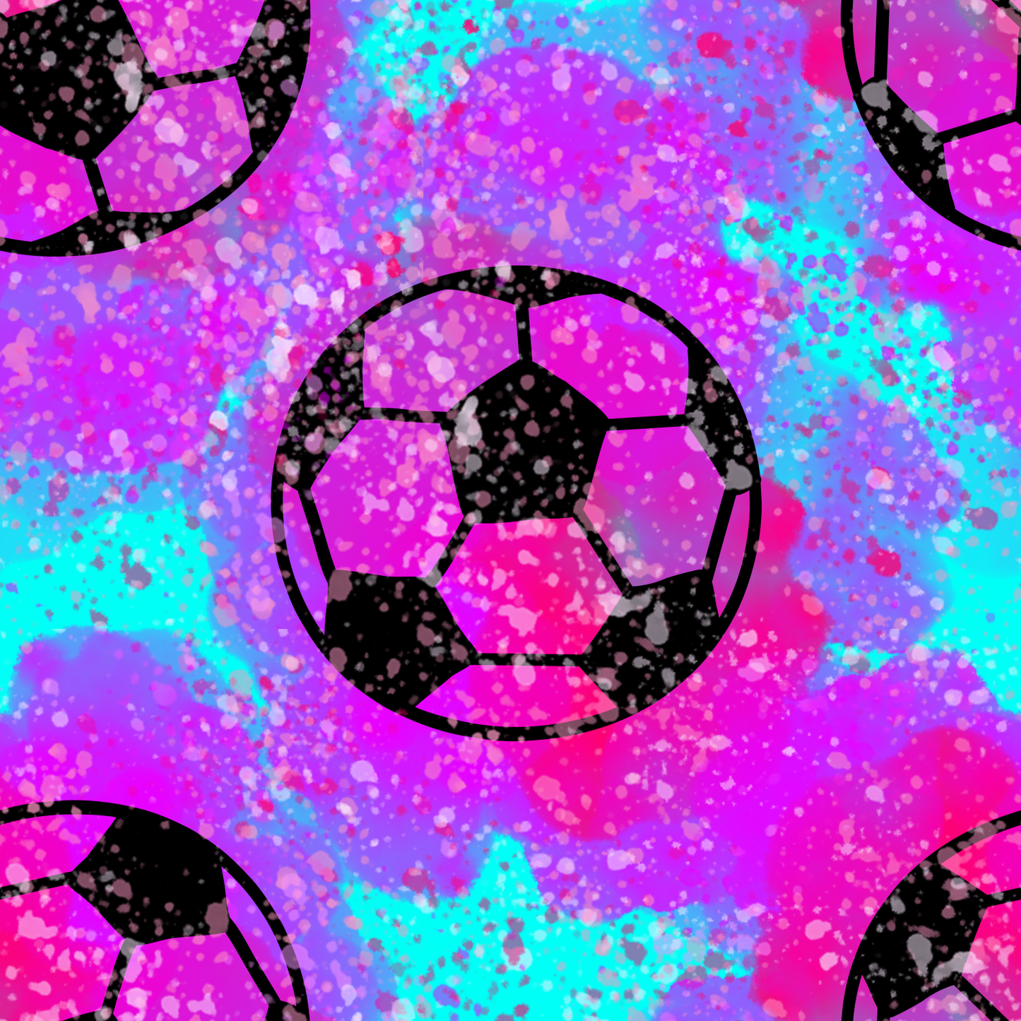 Fußball neon pink Kombi